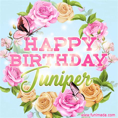 Happy Birthday Juniper GIFs - Download on Funimada.com