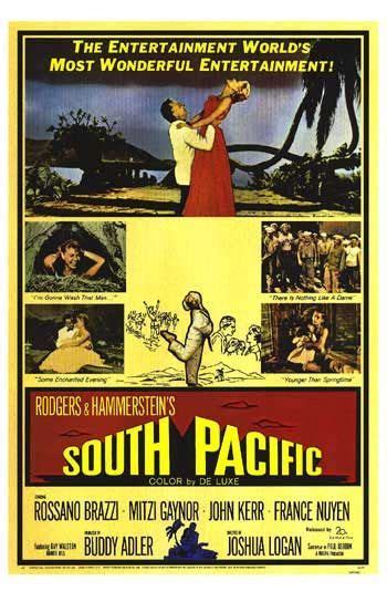 South Pacific Movie Poster | South pacific movie, South pacific, Musical movies