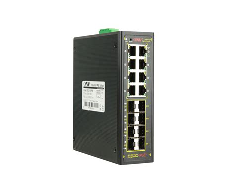 Sản phẩm Full gigabit 16-port L2+ managed industrial PoE switch