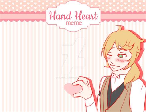 Hand Heart Meme!! by Blood-Mango on DeviantArt