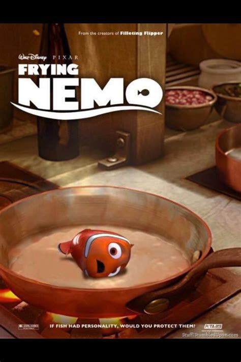 A bit morbid, but still super funny! Finding Nemo is a 2003 American computer-animated comedy ...