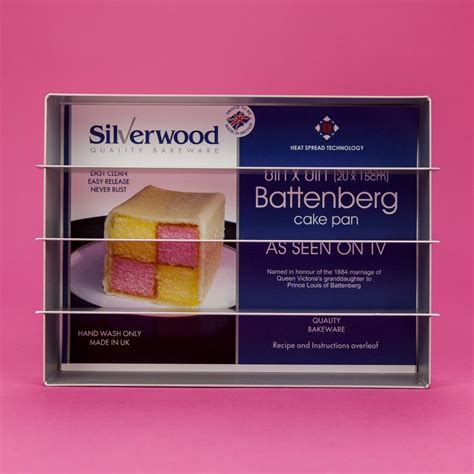 Silverwood Battenberg Cake Tin | Cake tins, Baking equipment, Cake