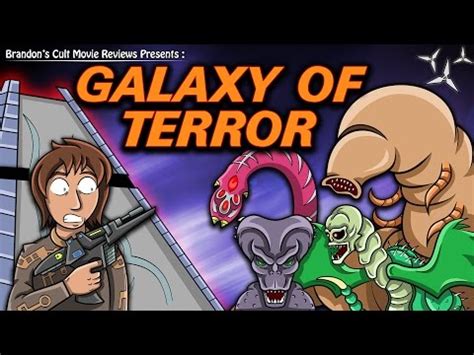 Galaxy OF Terror Worm Scene 4E: Enhanced edit of VHS-like full screen ...