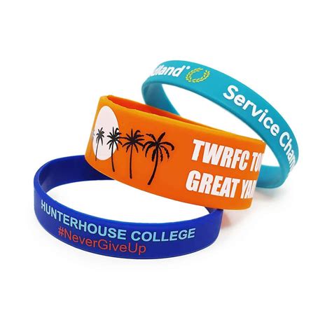 Printed Silicone Wristband | CustomLanyards - Outdoor & Travelling Gifts