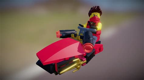 LEGO Ninjago - Kai Drifter - Download Free 3D model by HansWurschd ...