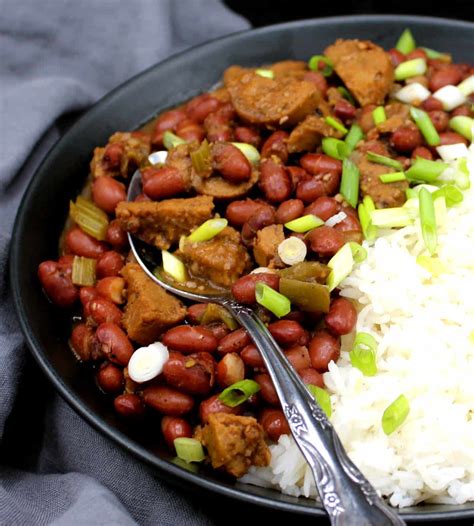 Vegan Red Beans and Rice - Holy Cow Vegan