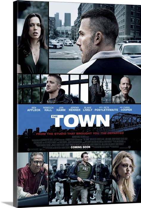 The Town - Movie Poster Wall Art, Canvas Prints, Framed Prints, Wall ...