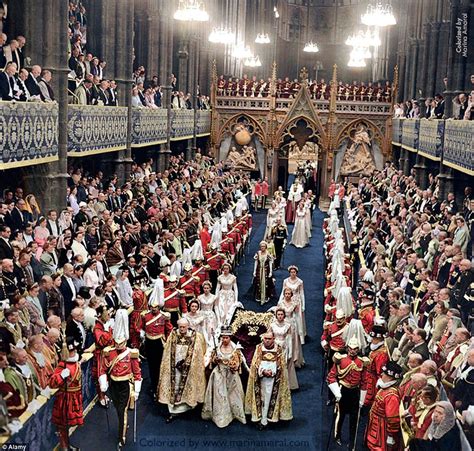 Coronation of Queen Elizabeth II. 2 June, 1953. : Colorization