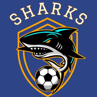 Sharks soccer team T-shirt template | Tshirt-Factory