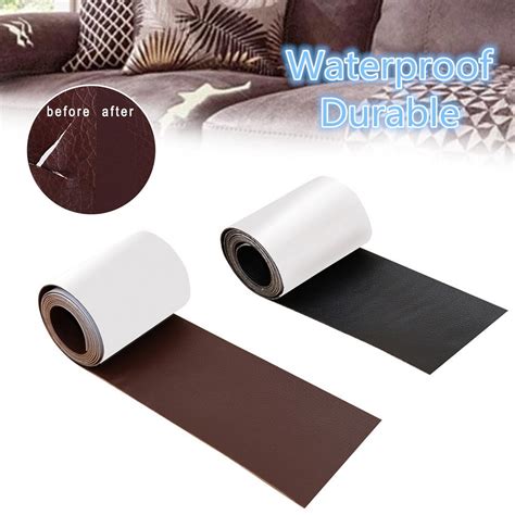 MUTOCAR Leather Repair Tape for Furniture, Car Seats, Jackets (Black ...