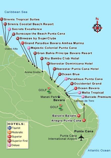 Punta Cana Resort Map - Bing Images | Dominican republic travel, Dominican republic resorts ...