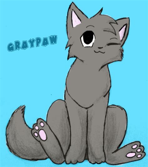 Graypaw by leftysmudgez on DeviantArt