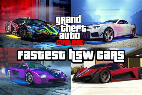 Top 5 fastest HSW cars in GTA Online in 2023