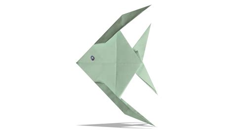 3D Origami Fish | DIY Origami Fish | Learn Origami | How To Make Easy ...