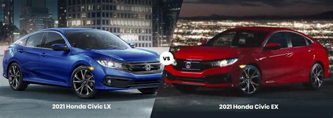 Honda Civic Lx Vs Ex