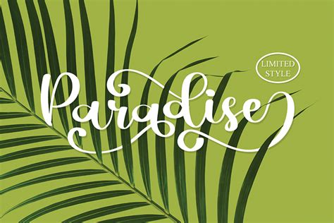 Paradise Font FREE Download & Similar Fonts | FontGet