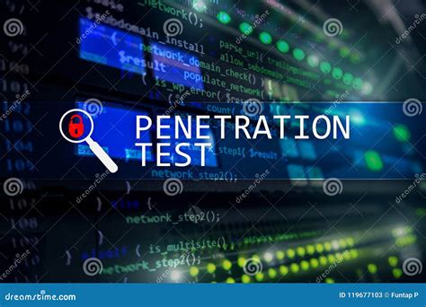 Penetration Test. Cybersecurity and Data Protection. Hacker Attack ...