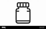 Black And White Drawing Of A medicine Bottle Coloring Page Cartoon  sketch template