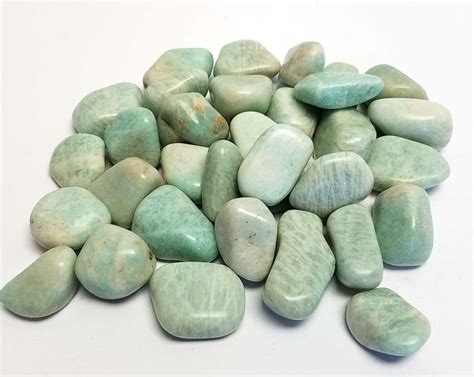 Amazonite Tumbled Stone - Pikes Peak Rock Shop