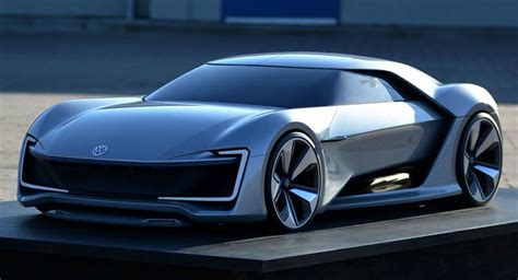 VW GT Ge Is A Company Sponsored Thesis For Sports EV Car Design Sketch ...