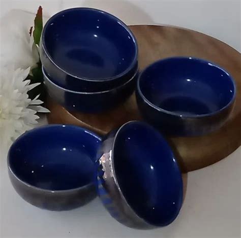 Blue Ceramic Bowl Set, For Home at Rs 1824/set in Bengaluru | ID ...