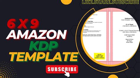 Amazon KDP Cover Template - Bookow - YouTube