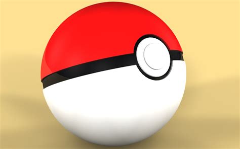 pokeball 3d model