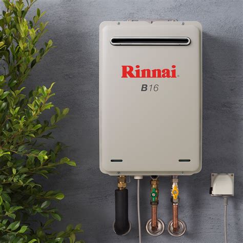 Rinnai 16 Litre 60 Degree Continuous flow LP Gas hot water system B16L60 - Hot Water Supplies