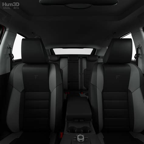 Haval F7x with HQ interior 2021 3D model - Vehicles on Hum3D