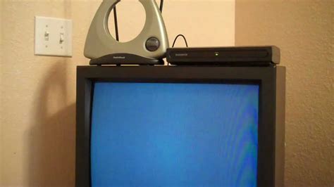 Old Tv With Antenna