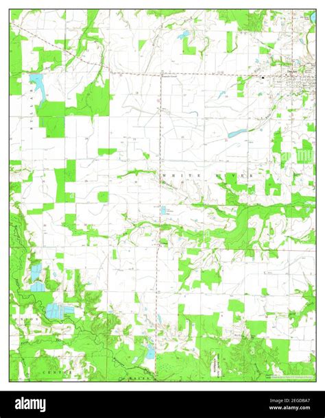 Des Arc West, Arkansas, map 1964, 1:24000, United States of America by Timeless Maps, data U.S ...