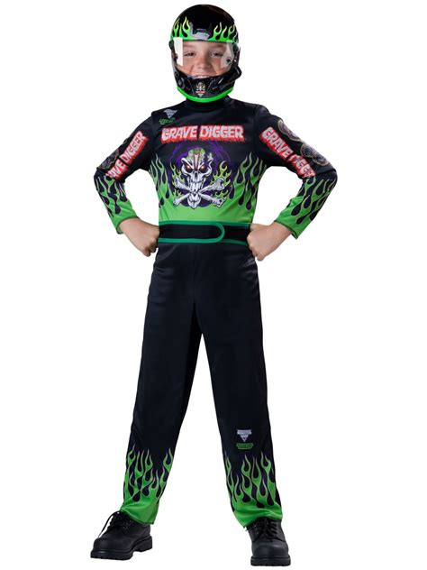 Kids Monster Jam Grave Digger Boys Costume | $37.99 | The Costume Land