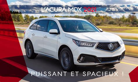 Acura MDX 2021 | Bientôt disponible chez Gatineau Acura