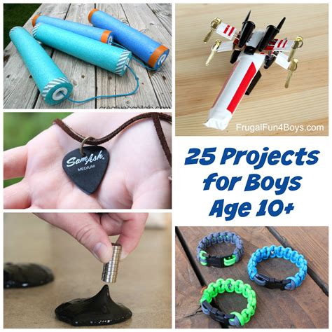 25 Awesome Projects for Tween and Teen Boys (Ages 10 and Up) - Frugal ...