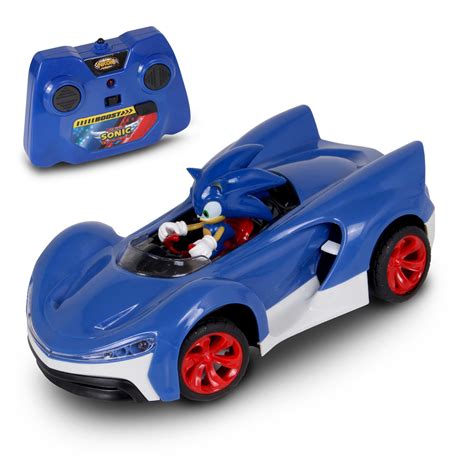 Buy NKOK Team Sonic Racing 2.4GHz Radio Control Toy Car with Turbo Boost - Sonic The Hedgehog ...