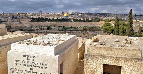 Beliefs about Jewish Cemetery on Mount of Olives in Jerusalem, Israel - Encircle Photos