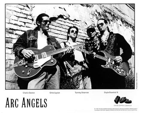 Arc Angels Vintage Concert Photo Promo Print, 1992 at Wolfgang's