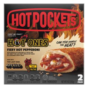 Hot Ones Fiery Hot Pepperoni | Official HOT POCKETS®