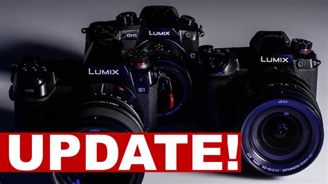 How to Firmware Update LUMIX G9 (and V-Log L), GH5, GH5S, S1, S1R