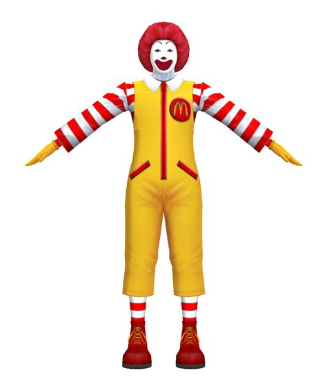 Image - Ronald McDonald by Akatuni.png - MikuMikuDance Wiki