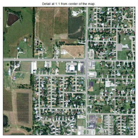 Aerial Photography Map of Rose Hill, KS Kansas