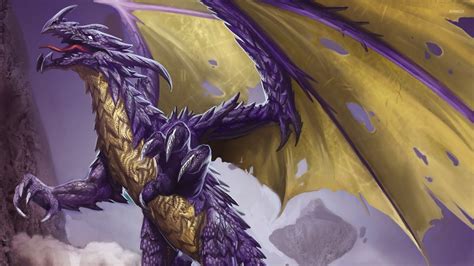 Purple dragon wallpaper - Fantasy wallpapers - #53514