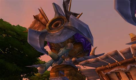 Zeppelin docked at the Grom'gol Base Camp | World of Warcraft Screenshots