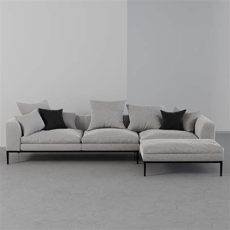 Grey Fabric Sofa – iMeshh