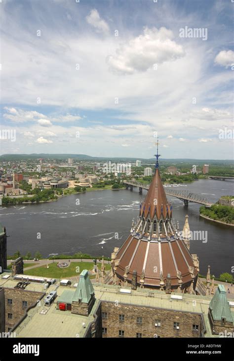 Aerial view of Ottawa Stock Photo - Alamy