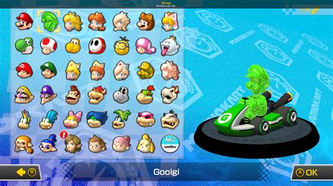 Gooigi [Mario Kart 8 Deluxe] [Mods]