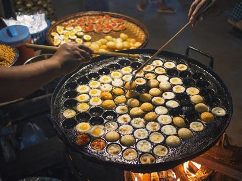 'Street Food in a Mandalay Night Market' Photographic Print - Jon Hicks ...