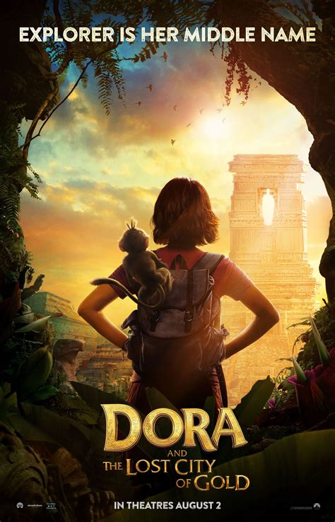 'Dora the Explorer' live-action movie posters explore the 'Lost City of Gold' | Lost city of ...