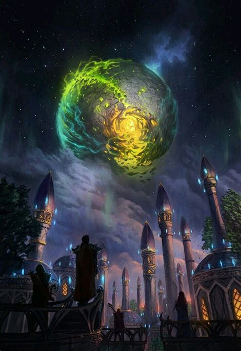 Vista a Argus desde Dalaran | World of warcraft wallpaper, Warcraft art ...