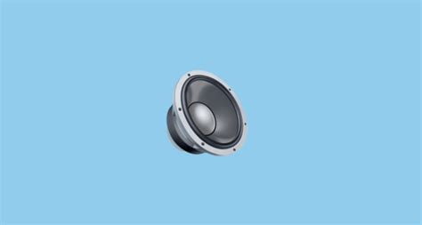 🔈 Speaker Low Volume Emoji on Twitter Emoji Stickers 13.1